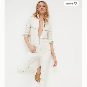 ISO white free people Lennox jumpsuit.